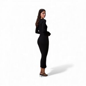 GB Elegant Confi  Black Dress | Size L